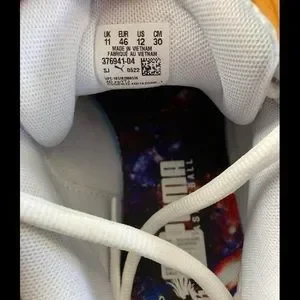 Puma LaMelo Ball MB01 White Silver Brand new never worn in box! Men\'s 12 Puma MB.01 Lo Melo Lamello Ball Basketball Shoes White  main image 3